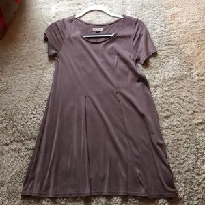 Taupe t-Shirt Dress